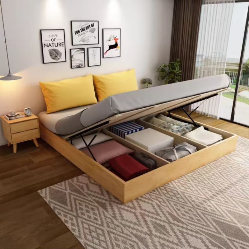 Gas Lift Storage Bed Hydraulic - 견고한 모던 스타일의 다다미형 가스 리프트