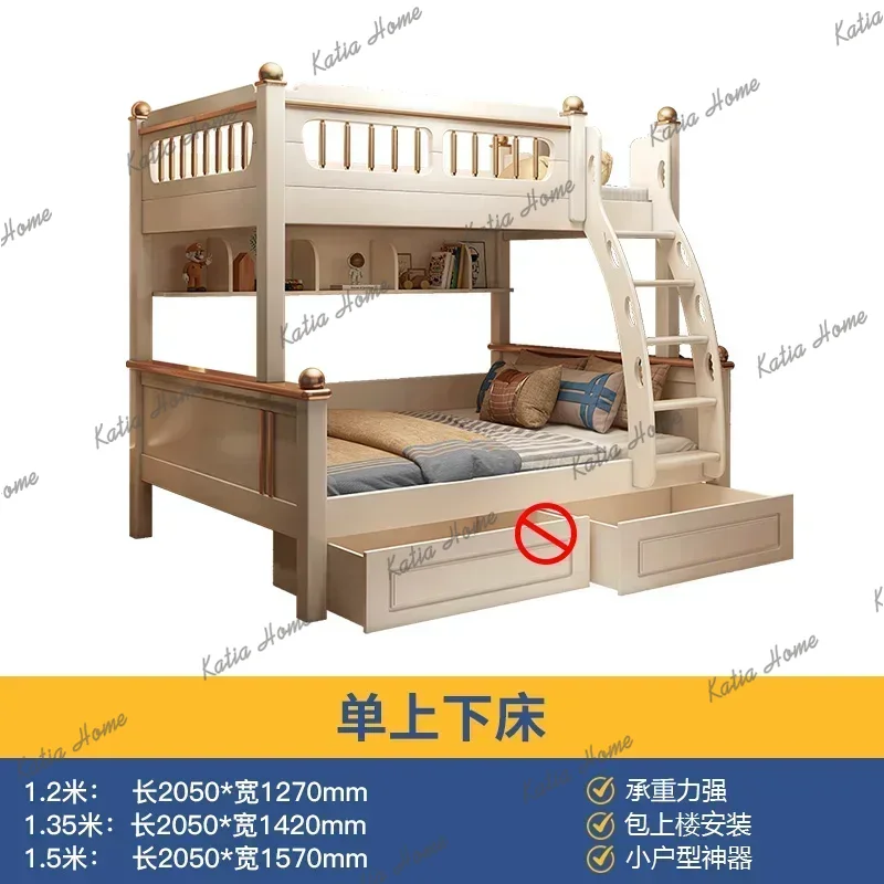 135x190cm 크기의 나무 매트리스가 있는 2층 침 - King Size Bed Frame With Storage Drawers 리뷰 및 가격