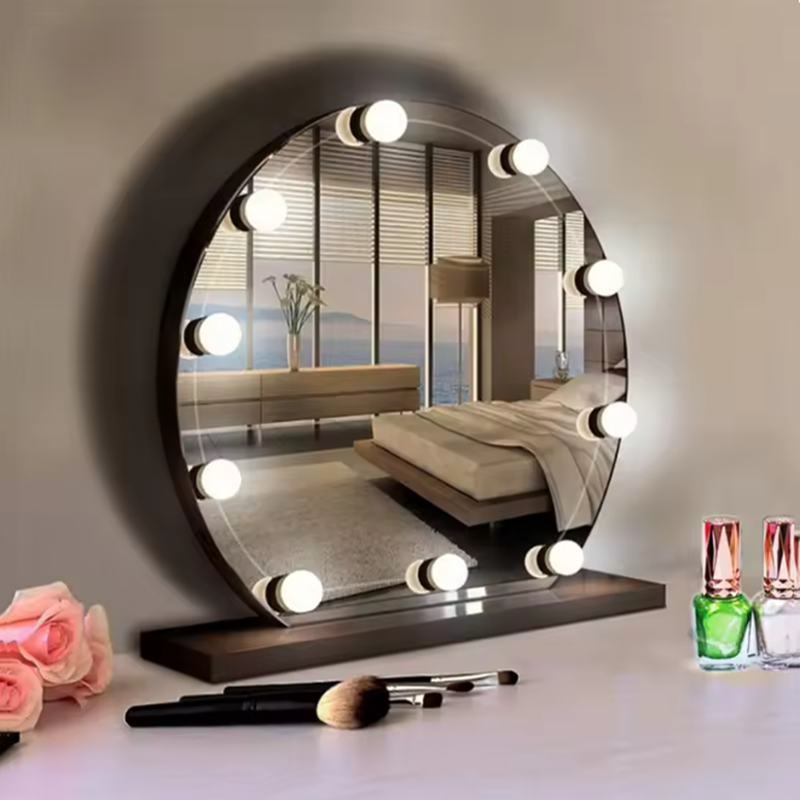 탈부착 가능한 LED 화장대 조명 전구 할리우드 화장대 - Dressing Table Vanity With Lighted Mirror 리뷰 및 가격