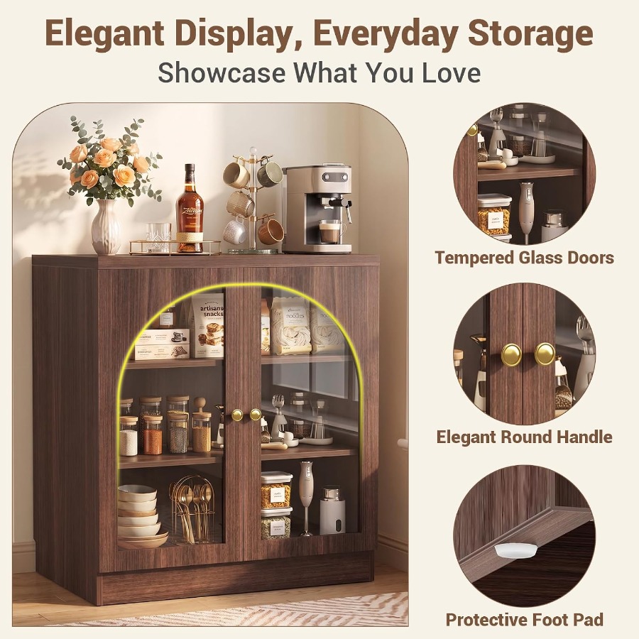 31.5인치 사이드보드 뷔페 수납장, 식탁 옆에 두기  - Storage 리뷰 및 가격