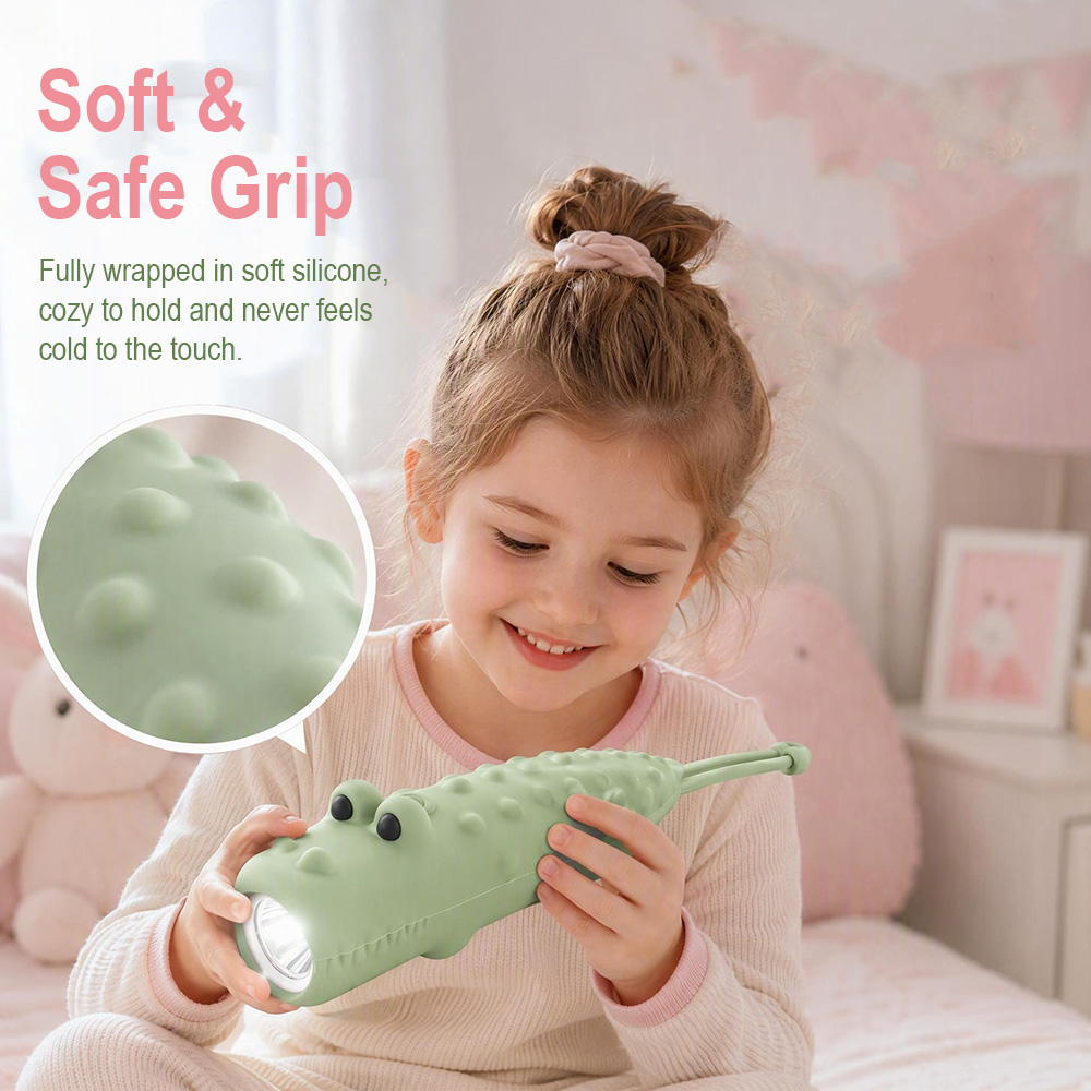 BORUiT USB 충전식 LED 손전등 실리콘 동물  - Floating Nightstand With Led Light 리뷰 및 가격