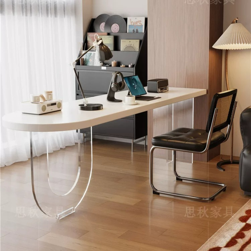 이탈리아 스타일 흰색 단단한 나무 책상 북유럽풍 창의적 - Bedroom Furniture 리뷰 및 가격