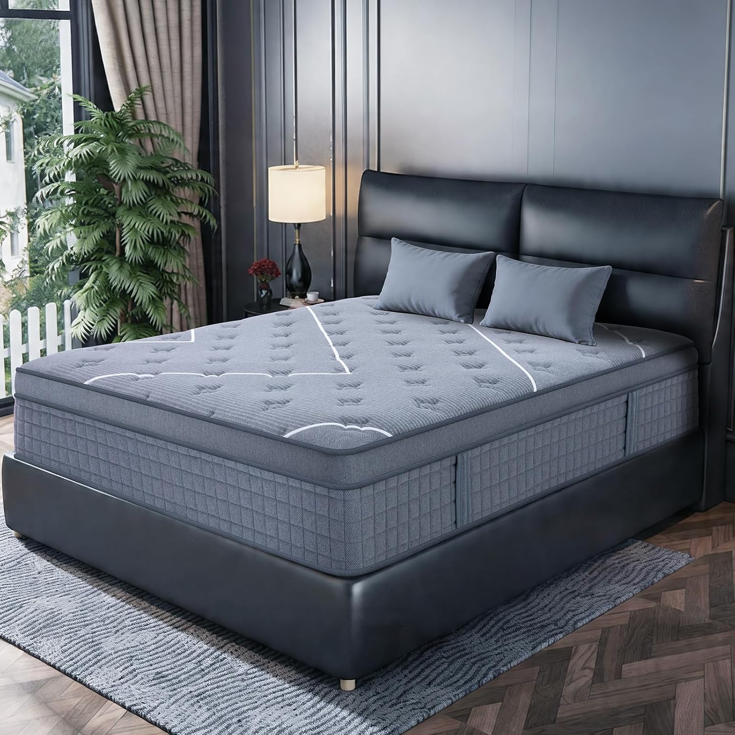 퀸 사이즈 매트리스, 10인치 두께의 퀸 사이즈 매트리 - Memory Foam Mattress In A Box Queen 리뷰 및 가격